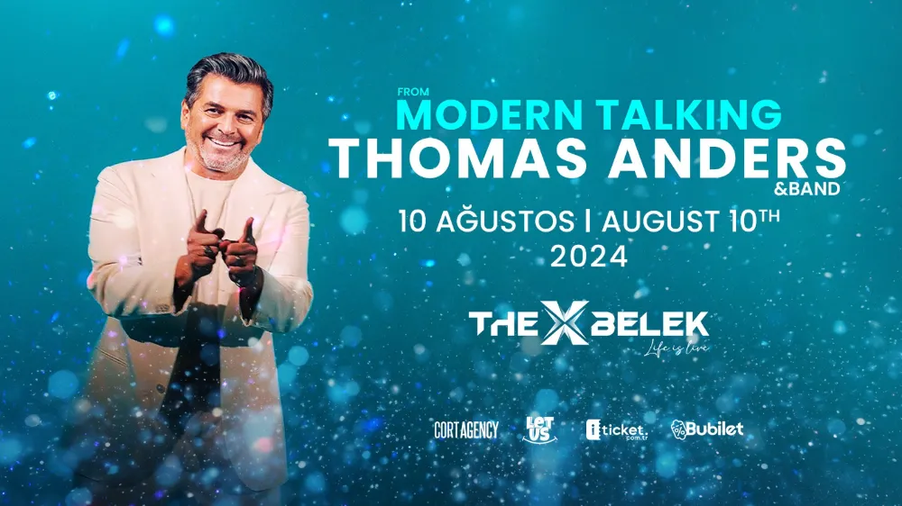 Modern Talking grubunun vokalisti THOMAS ANDERS, solo projesi ile Antalya