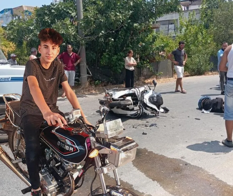 Serik’te kamyonetle motosikletin karıştığı kazada yaşamını yitirdi