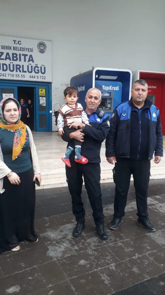 Kayıp Çocuğu Zabıta Buldu