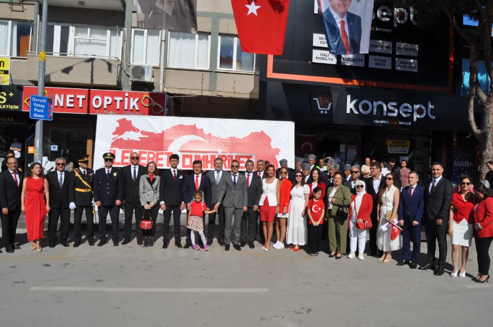 Serik’te Coşkulu Cumhuriyet Kutlaması