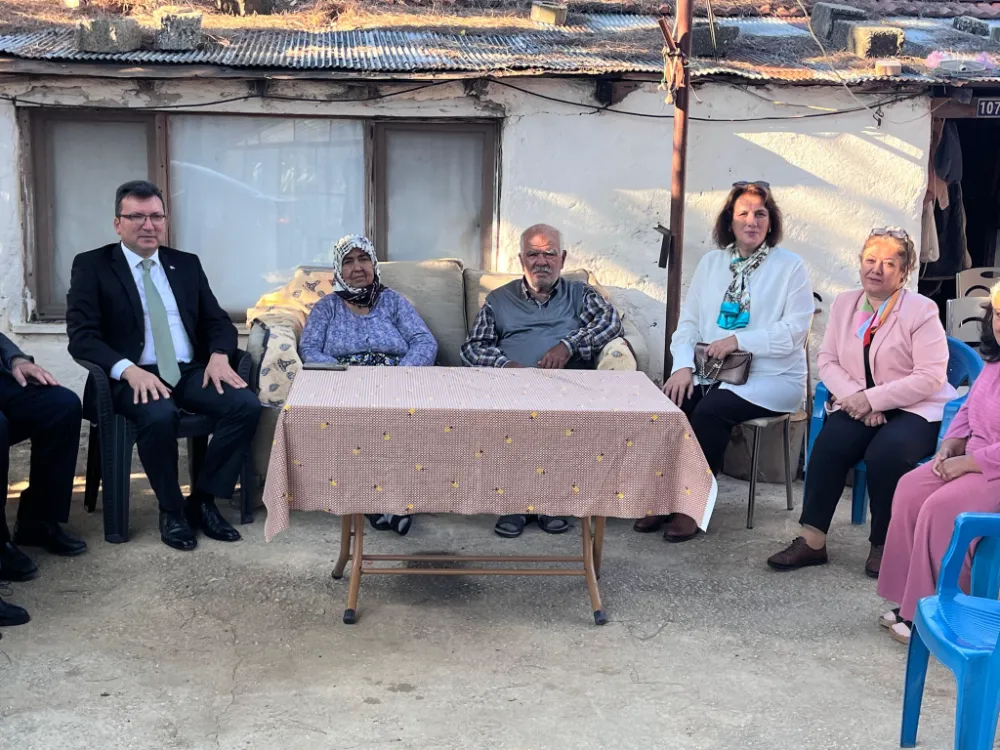 Kaymakam Şahin’den Kıbrıs Gazisi Uysal’a ziyaret