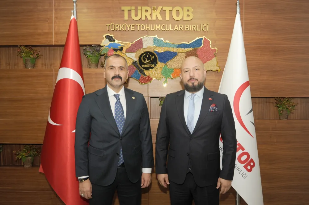 MHP Antalya Milletvekili TBMM Tarım Komisyonu Üyesi Hilmi Durgun, TÜRKTOB’U ziyaret etti