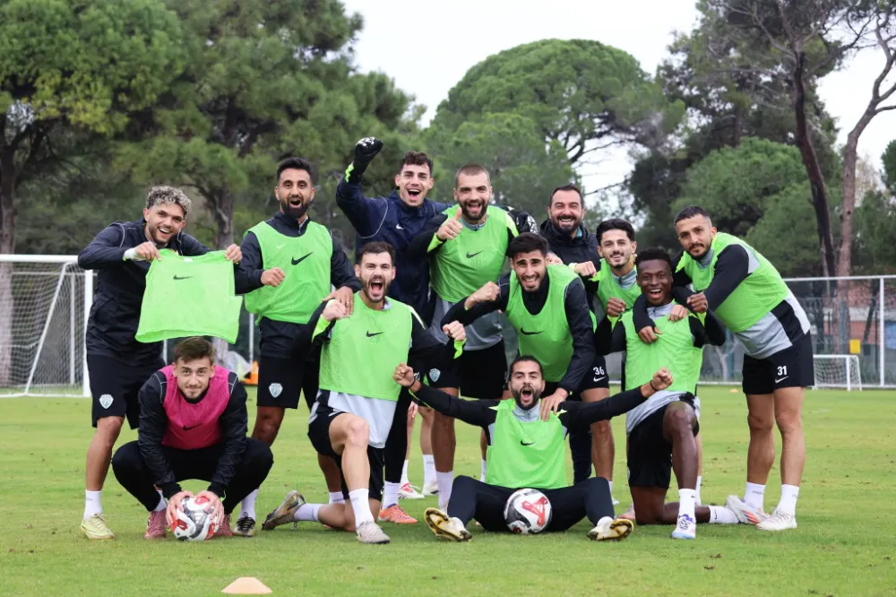 Serik Spor Van Spor maçı hazırlıklarına başladı 