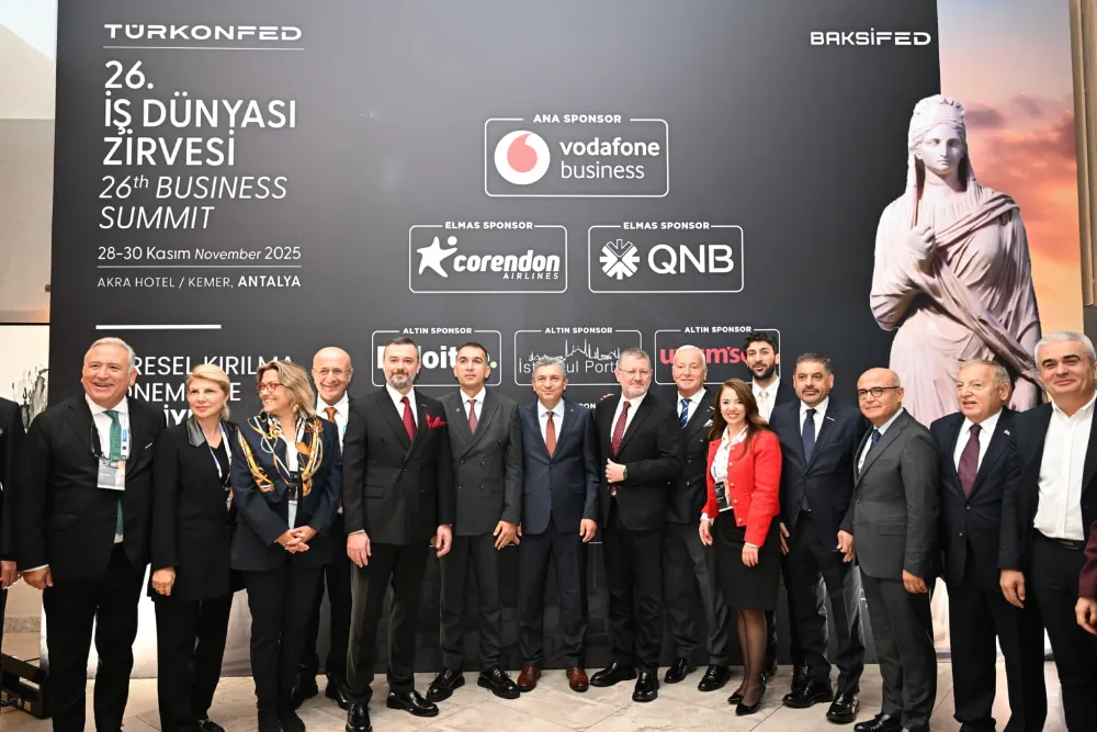 26. İş dünyası zirvesi Antalya’da başladı