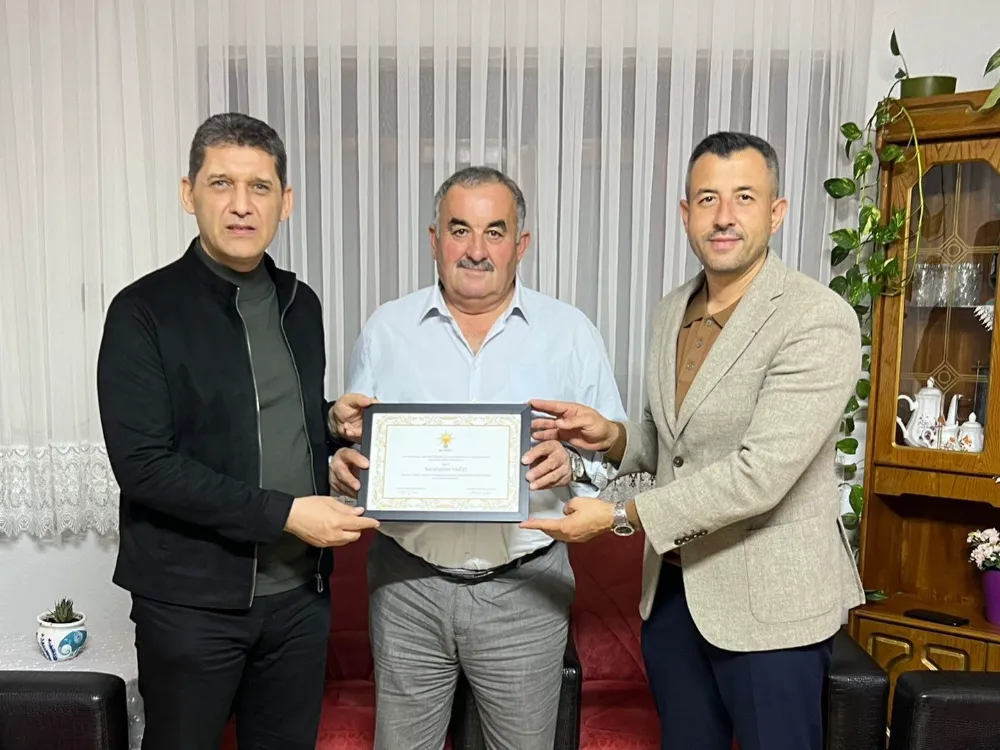 Başkan Çetin ve Söker’den Serik’te mahalle başkanlarına teşekkür ziyareti