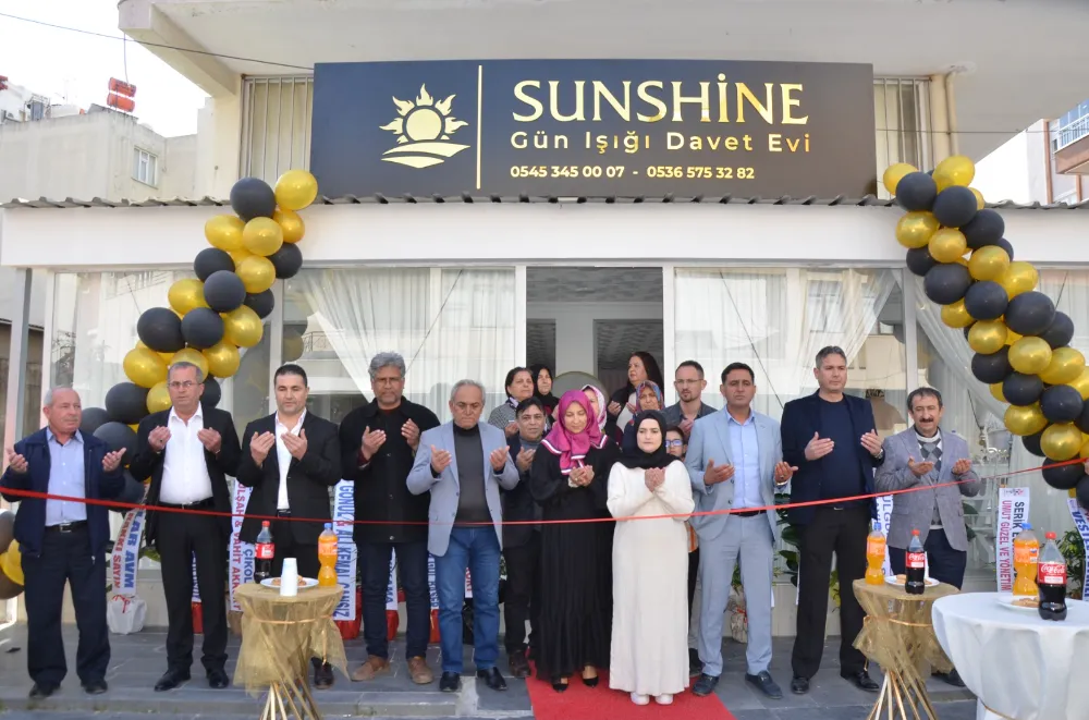 Sunshine Gün Işığı Davet evi açıldı