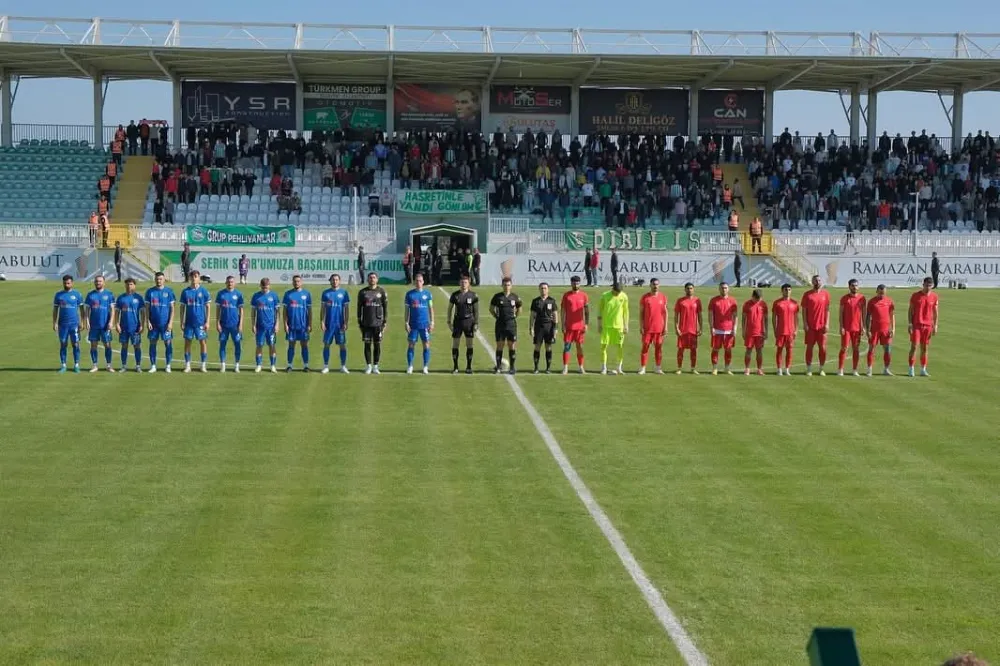 Serikspor hem 2 puandan hemde liderlikten oldu 