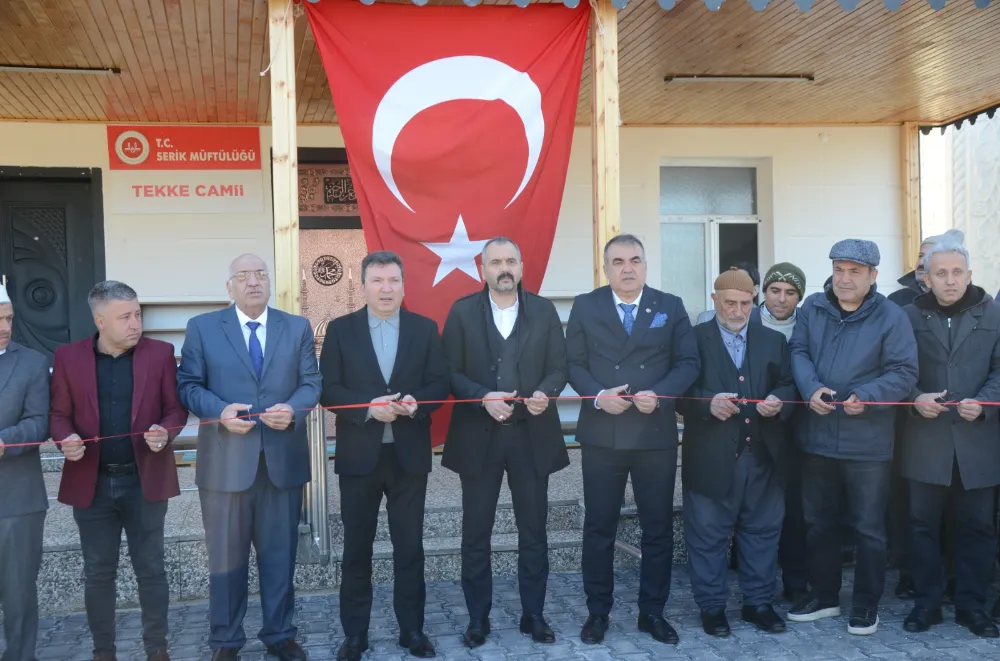 Tekke Cami Açıldı
