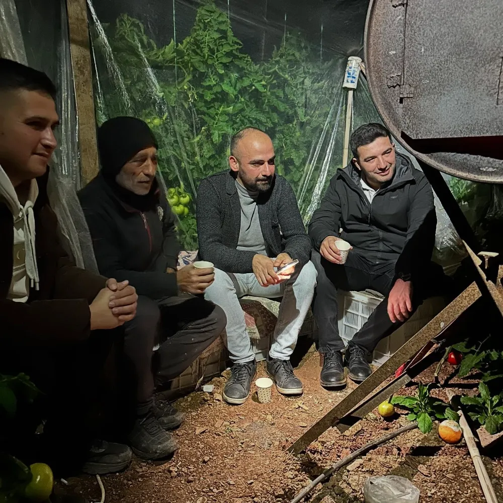 Alkan Çiftçileri Yalnız Bırakmadı