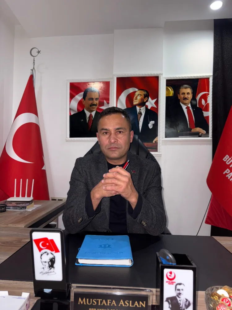 Büyük Birlik Partisi Aksu İlçe Başkanı Mustafa Aslan’dan Ramazan Bayramı Mesajı