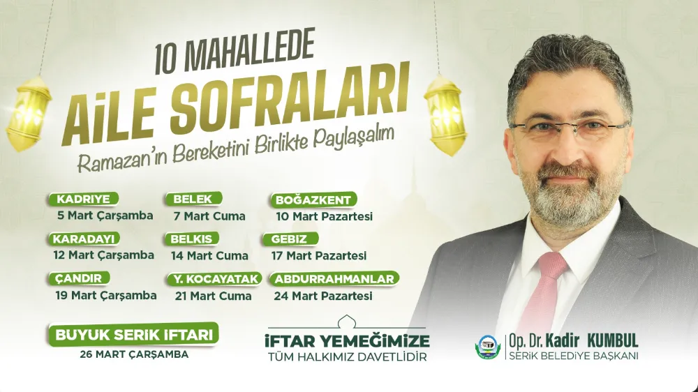 SERİK BELEDİYESİ