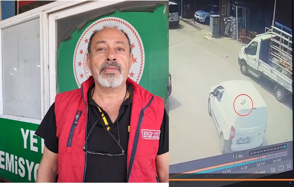 100 Bin TL değerindeki UTTS cihazını aracın üzerinde unuttular