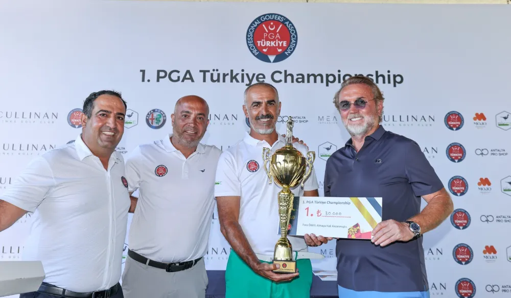 Türkiye PGA Championchip turnuvası sona erdi
