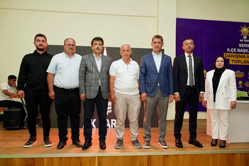 AK Parti Serik ilçe danışma Meclisi toplantısı yapıldı