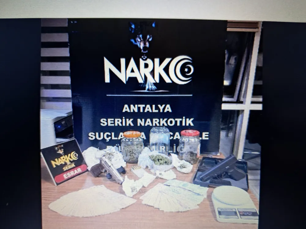 Serik’te Uyuşturucu Operasyonları