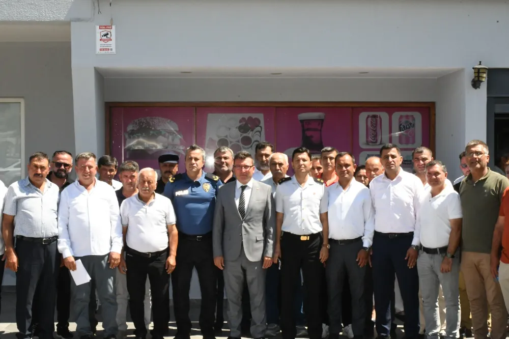 Serik’te Muhtarlar toplantısı düzenlnedi