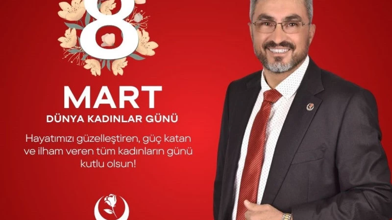 BÜYÜK BİRLİK PARTİSİ SERİK İLÇE BAŞKANI RAMAZAN DURUR 8 MART DÜNYA KADINLAR GÜNÜNÜ KUTLADI