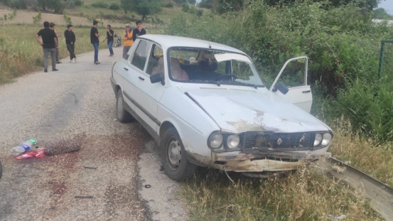 Serik’teki kazada 2 kişi yaralandı