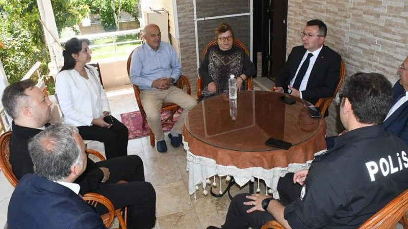Serik’te Şehit aileleri ve Gaziler ziyaret edildi