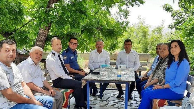 Serik’te Şehit Yakınları ve Gazilere Kurban Bayramı ziyareti yapıldı