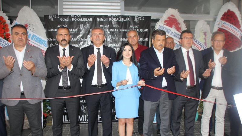 Kökalışlar Hukuk bürosuna muhteşem açılış