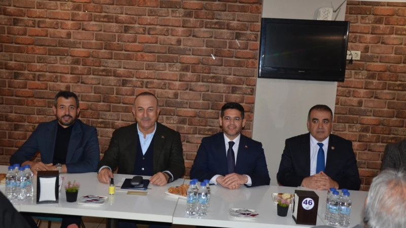 Çavuşoğlu, “BİZİM DERDİMİZ ANTALYA