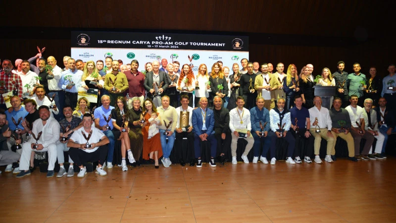 Regnum Pro-am golf turnuvası sona erdi