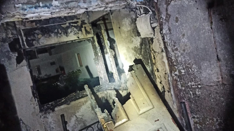 Serik’te Çıkan yangında ev kullanılamaz hale geldi