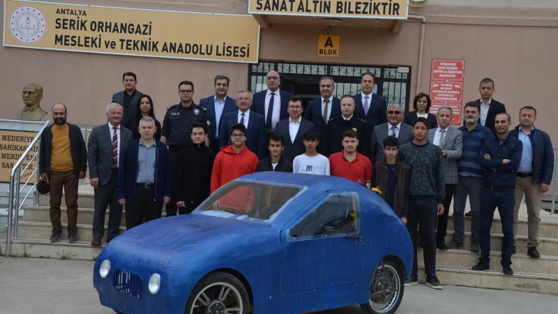 Serik’in Togg u görücüye çıktı