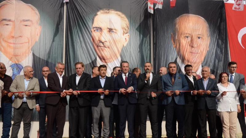 MHP den Miting Gibi Açılış