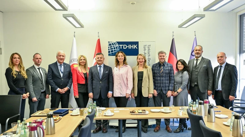 ATSO Heyeti Türk-Alman Ticaret ve Sanayi Odası ile bir araya geldi