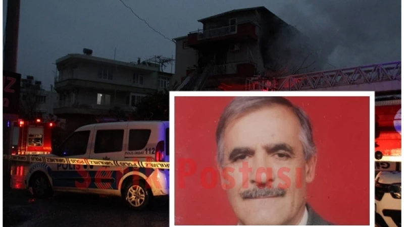 Serik’te çıkan yangında 1 kişi yaşamını yitirdi