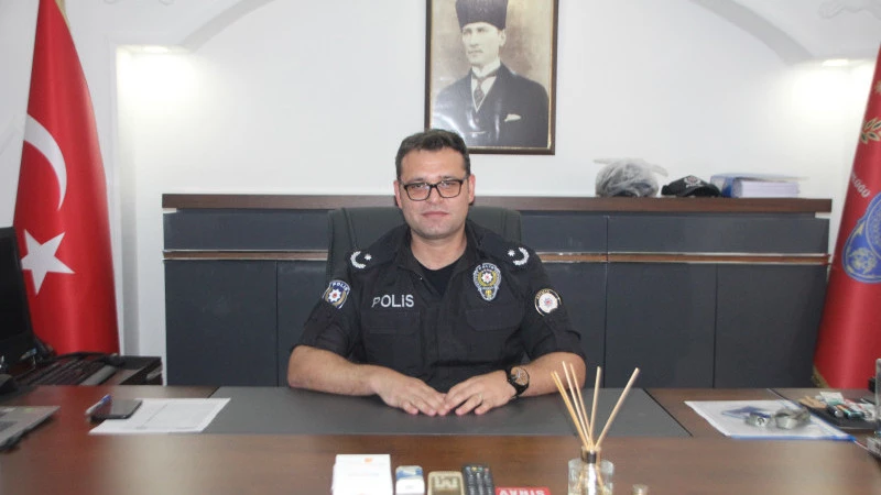 Serik Emniyet Müdürü Cengiz Usta görevine başladı