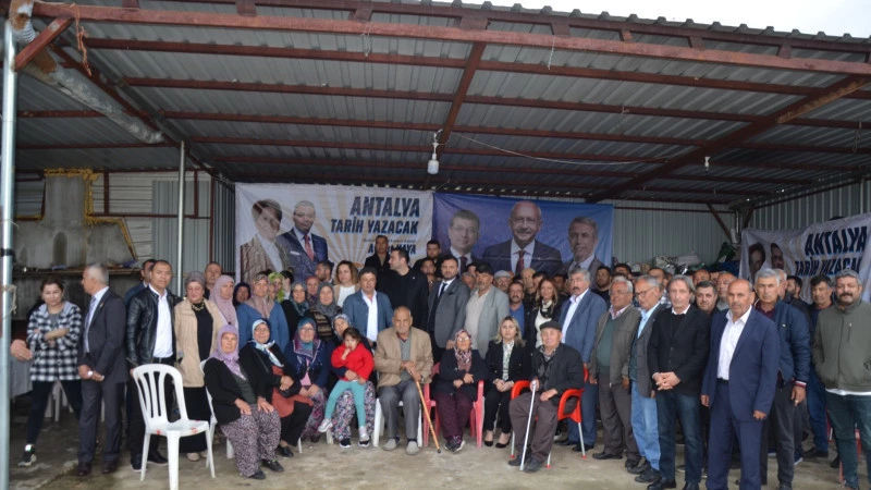 Aykut Kaya, “BİZ ÇİFTÇİMİZE SAHİP ÇIKACAĞIZ”