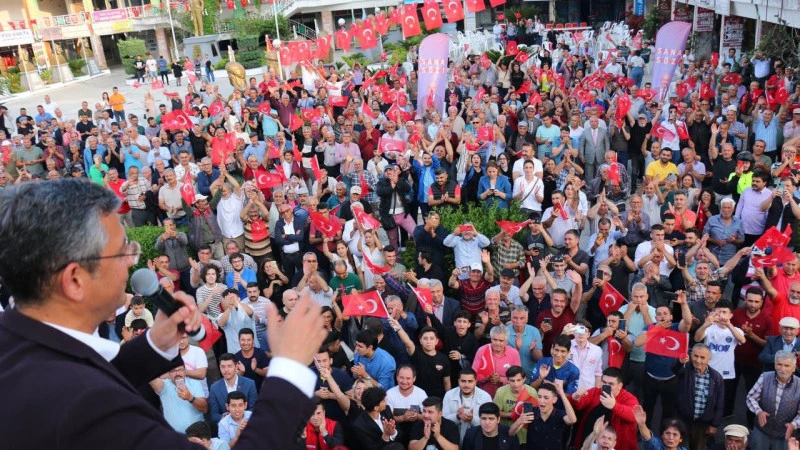 Özgür Özel Serik Ziyareti