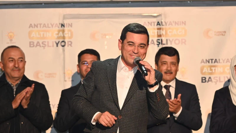 Esnafın dostu Tütüncü, Serik esnafıyla buluştu