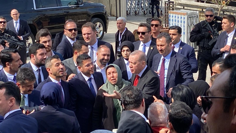 Erdoğan, cuma namazını Belek’te kıldı