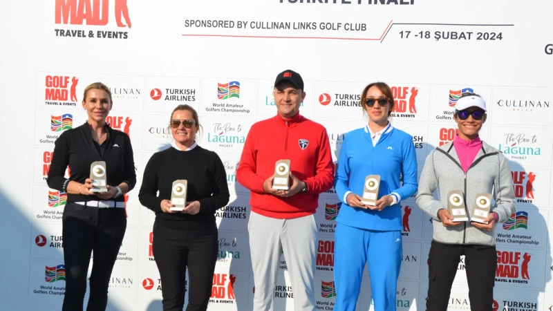 Dünya Amatör Golfçüler Türkiye Şampiyonası Finali Antalya’da yapıldı